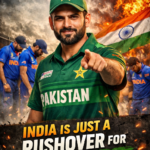 Sahibzada Farhan provokes India again, asserts pushover for Pakistan
