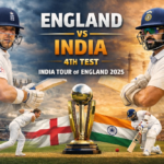 Eng vs Ind 4th Test, India tour of England, 2025