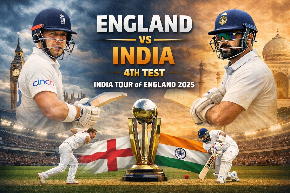 Eng vs Ind 4th Test, India tour of England, 2025