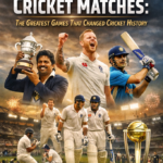 Iconic Cricket Matches