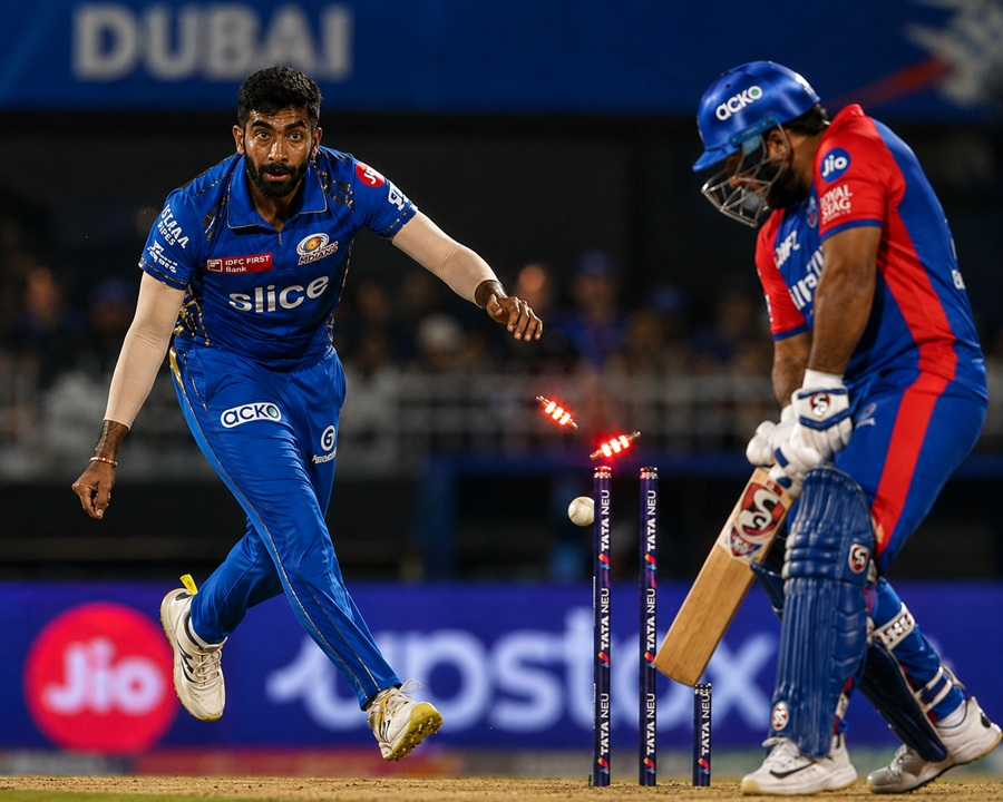 Amazing Mumbai Indians vs Delhi Capitals Timeline