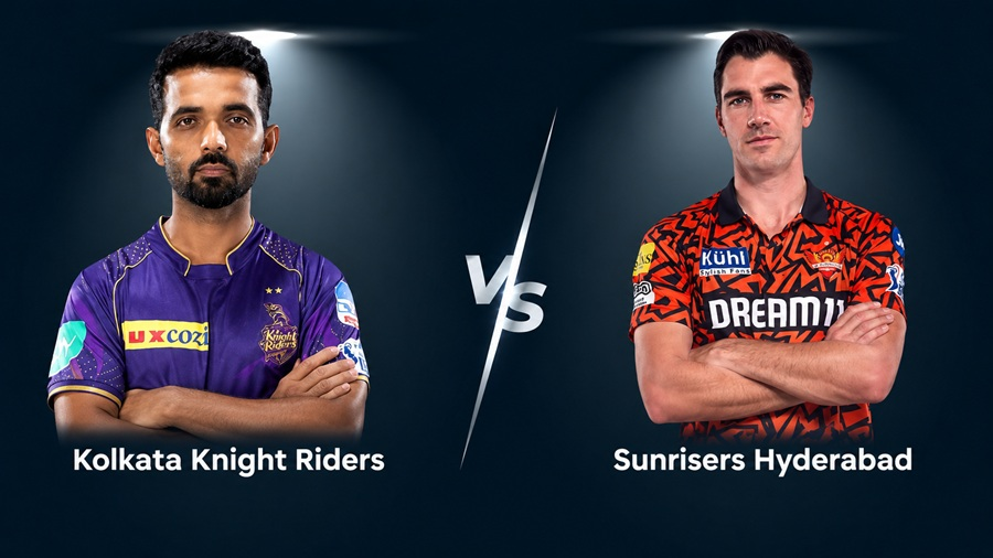 kolkata knight riders vs sunrisers hyderabad timeline